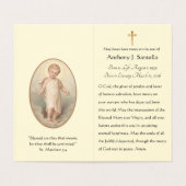 宗教カトリック葬祭記念聖典 名刺 (内部フラット)