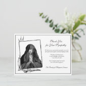 宗教カト賛美リックヴァージン サンキューカード (スタンド正面)