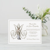 宗教カト賛美リックヴァージン サンキューカード (スタンド正面)