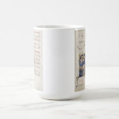 宗教キリスト教の聖書の原稿芸術 コーヒーマグカップ (中央)