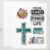 宗教キリスト教イエス引用文聖句 (正面/裏面)