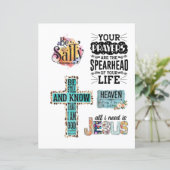 宗教キリスト教イエス引用文聖句 (スタンド正面)