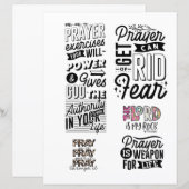 宗教キリスト教イエス引用文聖句 (正面/裏面)