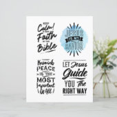 宗教キリスト教イエス引用文聖句 (スタンド正面)