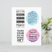 宗教キリスト教イエス引用文聖句 (スタンド正面)