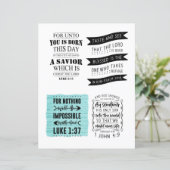 宗教キリスト教イエス引用文聖句 (スタンド正面)