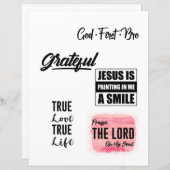 宗教キリスト教イエス引用文聖句 (正面/裏面)