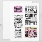 宗教キリスト教イエス引用文聖句 (正面/裏面)