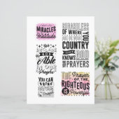 宗教キリスト教イエス引用文聖句 (スタンド正面)