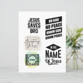 宗教キリスト教イエス引用文聖句 (スタンド正面)