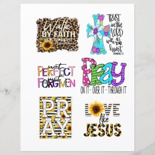 宗教キリスト教イエス引用文聖句 (正面)