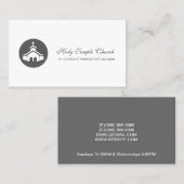 宗教キリスト教スピリチュアル教会牧師 名刺 (正面/裏面)