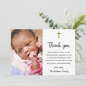 宗教キリスト教バプテスマ《キリスト教》洗礼式や命名式聖体 サンキューカード (スタンド正面)