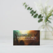 宗教キリスト教牧師スピリチュアル教会賛辞 名刺 (スタンド正面)