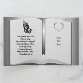 宗教キリスト教記念日カード カード (内部)