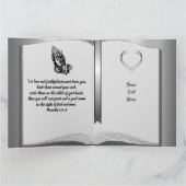 宗教キリスト教60結婚周年記念カード カード (内部)