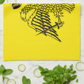 宗教ギリシャ正教会の旗アトス自治修道士共和国 キッチンタオル (折り畳み)