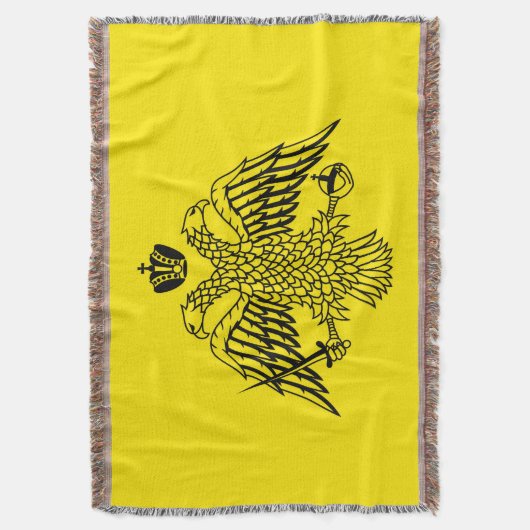 宗教ギリシャ正教会の旗アトス自治修道士共和国 スローブランケット (正面縦)