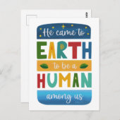 宗教クモダンリスチャンクリスマスジョン1 14 ポストカード (正面/裏面)