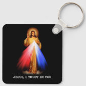 宗教クリスチャン・イエス私は君の宗教に信頼している キーホルダー (裏面)