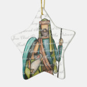 宗教クリスマスのオーナメント セラミックオーナメント (左)