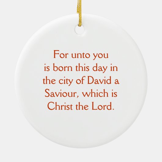 宗教クリスマスのオーナメント セラミックオーナメント (裏面)