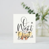 宗教クリスマスカード水彩カラーマンジャー シーズンカード (スタンド正面)