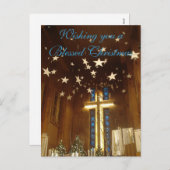 宗教クリスマスカード シーズンポストカード (正面/裏面)