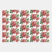 宗教グアダルーペヴァージンメアリーフローラバラ  ラッピングペーパーシート (正面3)