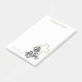 宗教シンプルミニマル復活祭 ポストイット (アングル)