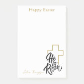 宗教シンプルミニマル復活祭 ポストイット (正面)