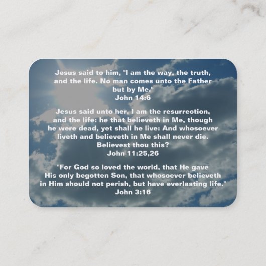 宗教ジョンのカスタム 名刺 (裏面)