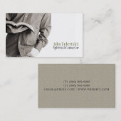 宗教スピリチュアルカウンセラー宗教牧師 名刺 (正面/裏面)