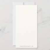 宗教スペインの葬儀グアダルーペ サンキューカード (裏面)