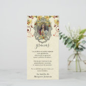 宗教スペインの葬祭聖ハートイエス サンキューカード (スタンド正面)