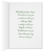 宗教セントパトリックの日の天恵のバラのヴィンテージ (内側 (右))