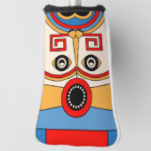 宗教ティキ ゴルフヘッドカバー (回転90)