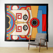 宗教ティキ タペストリー (インサイチュ(横))