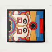 宗教ティキ タペストリー (正面(横))