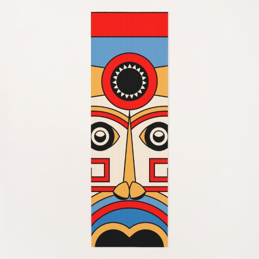 宗教ティキ ヨガマット (正面)