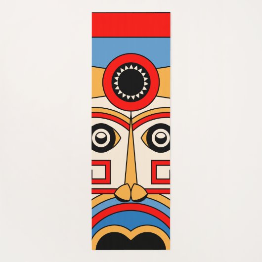 宗教ティキ ヨガマット (裏面)