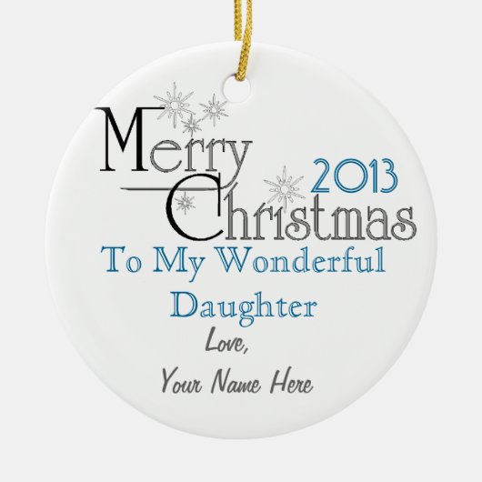 宗教テーマのオーナメントを個人化して下さい セラミックオーナメント (正面)