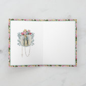 宗教フローラバラヴィンテージヴァージンメアリーカード カード (内部)