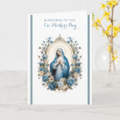 宗教フローラマザーズ日祈りの言葉カード カード (黄色い花)