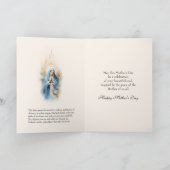 宗教フローラマザーズ日祈りの言葉 カード (内部)