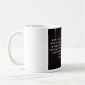 宗教マグ、愛 コーヒーマグカップ (左)