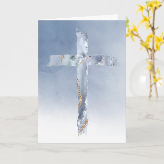 宗教モダンを超える カード (黄色い花)