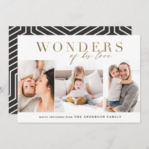 宗教モダン的な上品な金ゴールド数々ののクリスマス シーズンカード