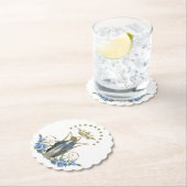 宗教ヴァージンマエレガントリーフローラ金ゴールド  ペーパーコースター (インサイチュ)