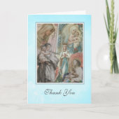 宗教ヴァージンマリイエスカトリックコラージュ カード (正面)